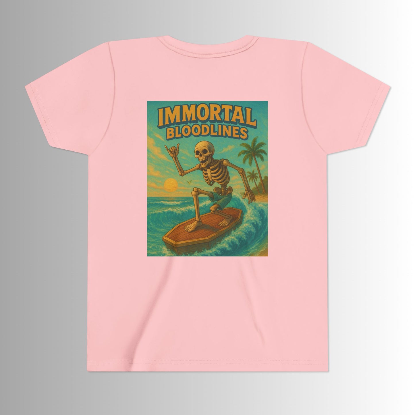 Surf Forever Large Print Youth Tee