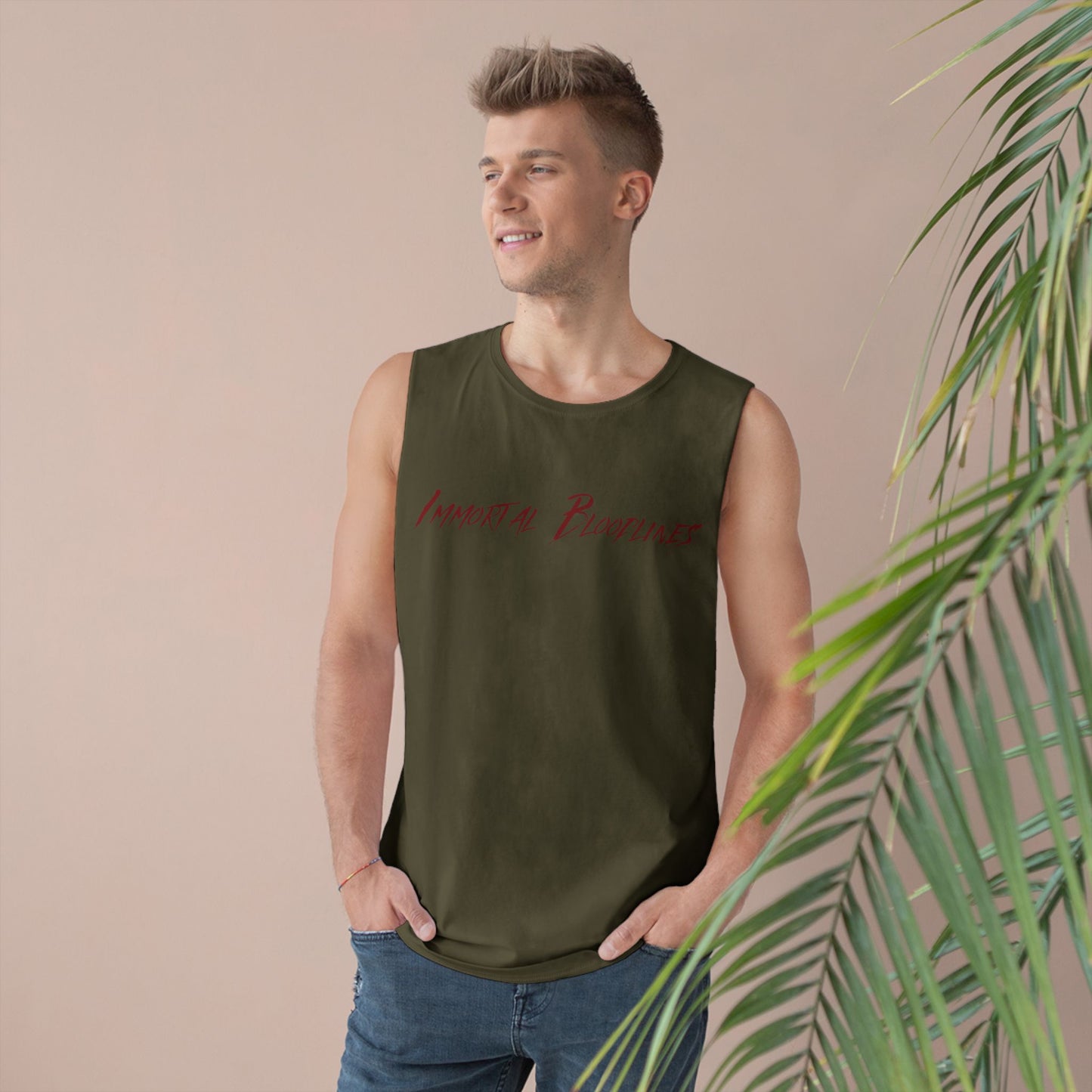 Unisex Immortal Bloodlines Tank - Forge your Legacy Logo