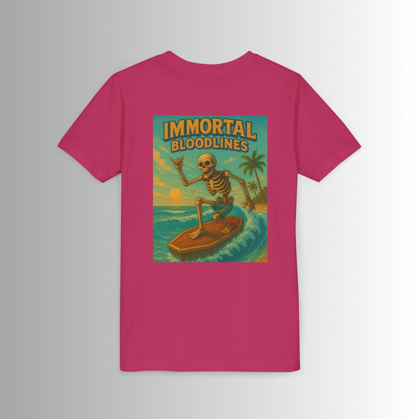 Surf Forever Large Print Youth Tee