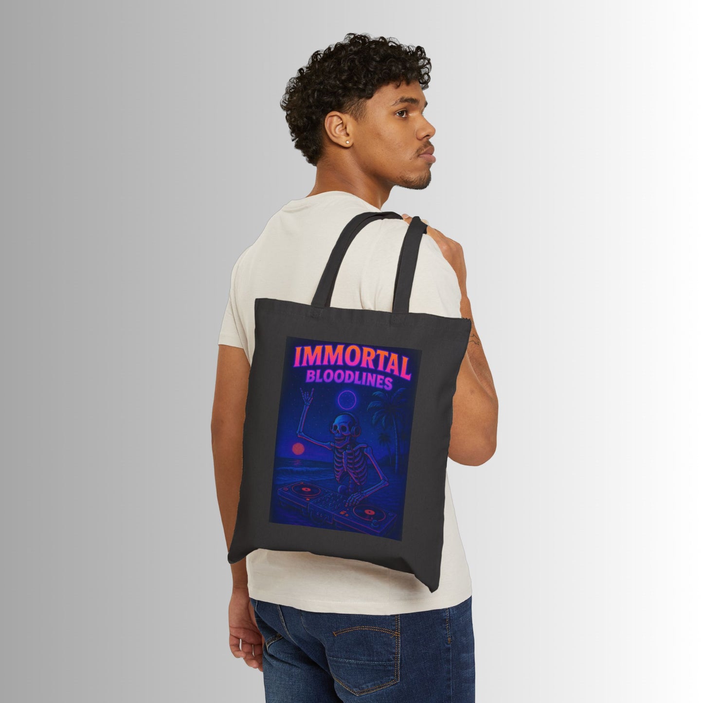 Surf-Inspired Cotton Canvas Tote Bag - Perfect for Beach Lovers, Eco-Friendly Shopping, Gifts for Surfers, Summer Adventures