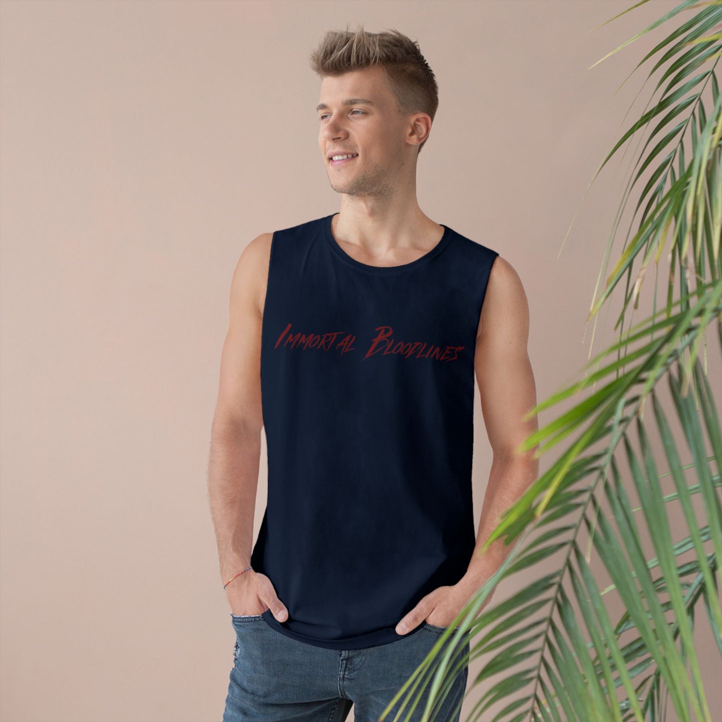 Unisex Immortal Bloodlines Tank - Forge your Legacy Logo