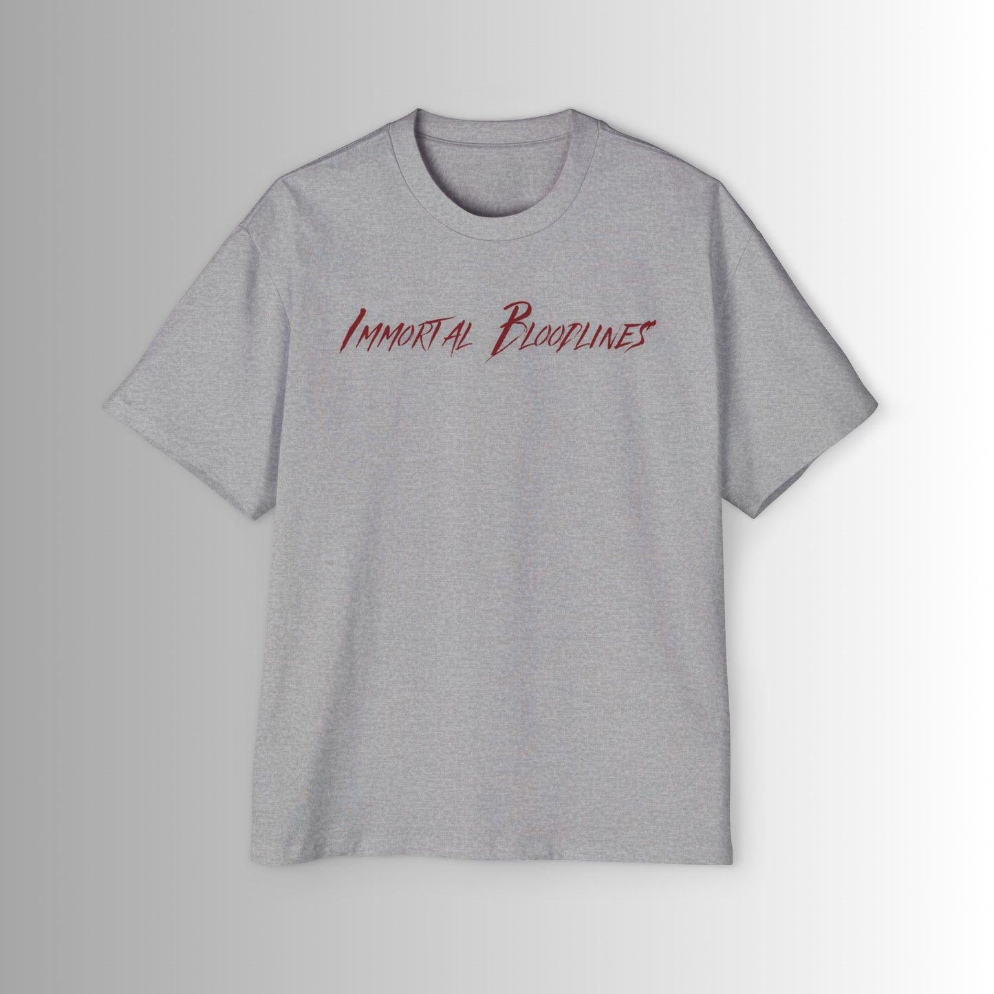 Oversized Tee - Immortal Bloodlines - Fleur de Lis Large Graphic Shirt