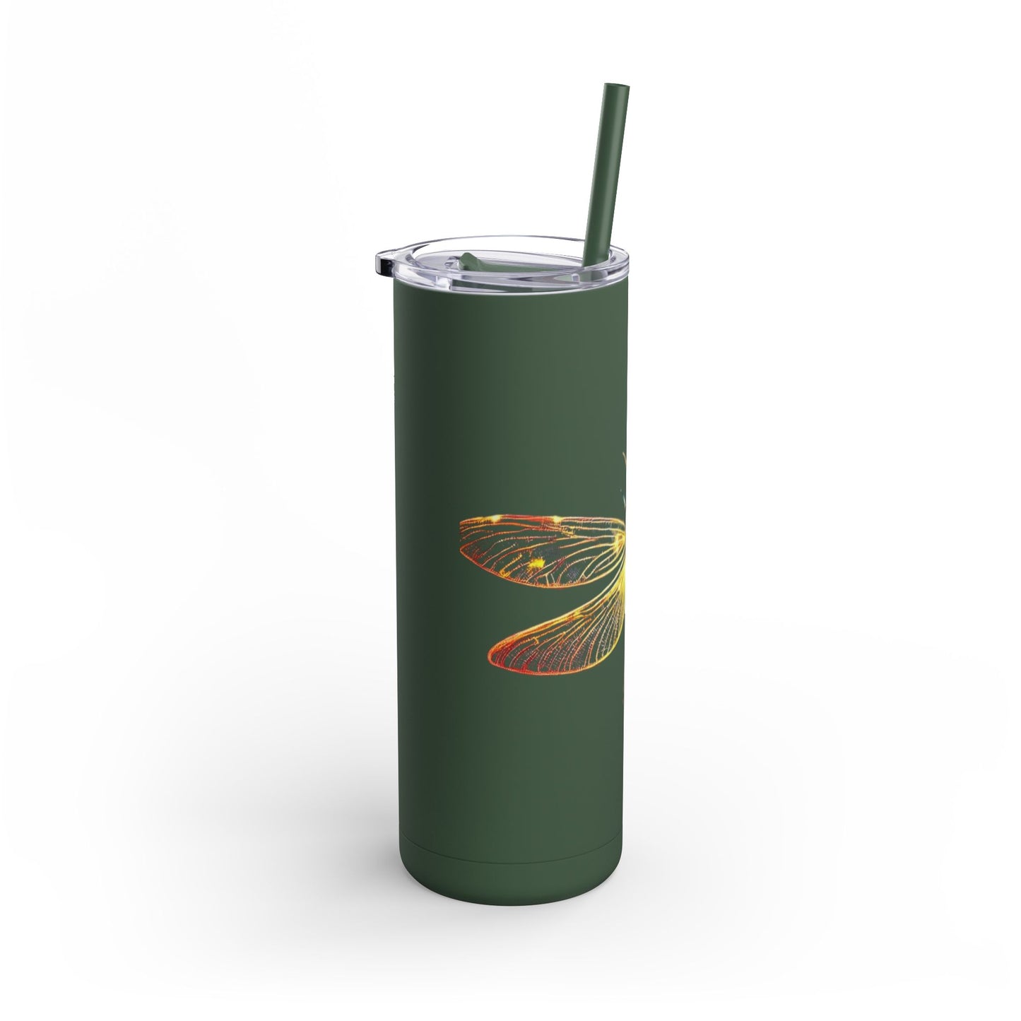 Maars Maker Skinny Matte Tumbler, 20oz Firefly