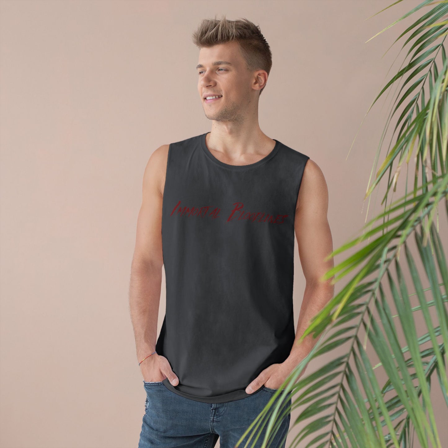 Unisex Immortal Bloodlines Tank - Forge your Legacy Logo