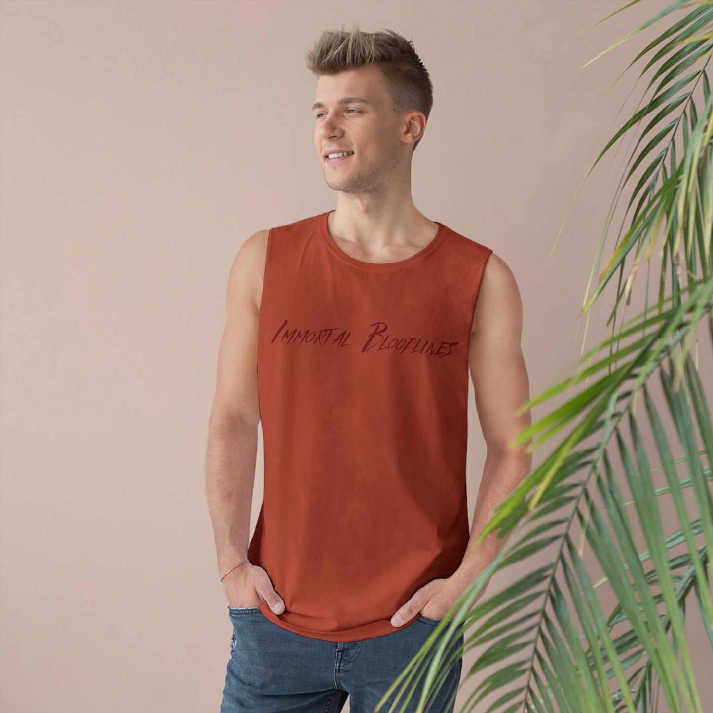 Unisex Immortal Bloodlines Tank - Forge your Legacy Logo