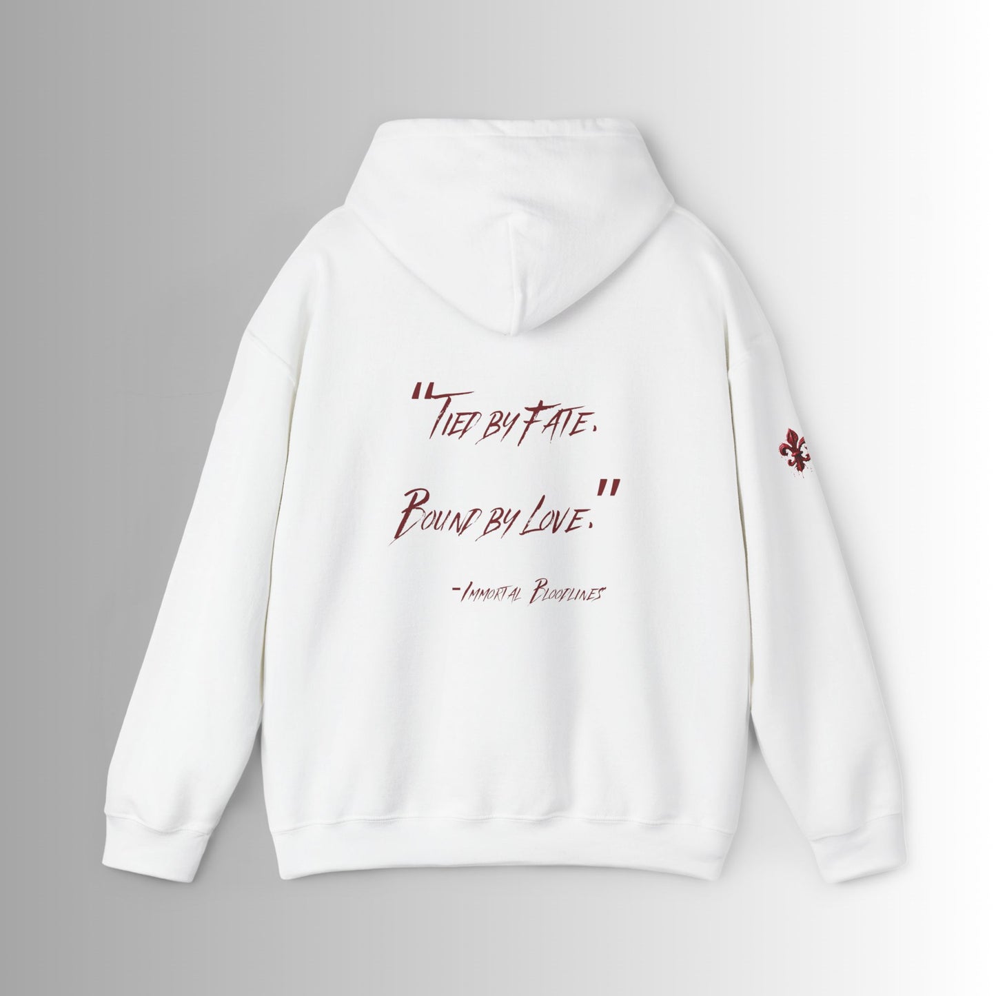 Fate & Love Unisex Hooded Sweatshirt - Heart Design