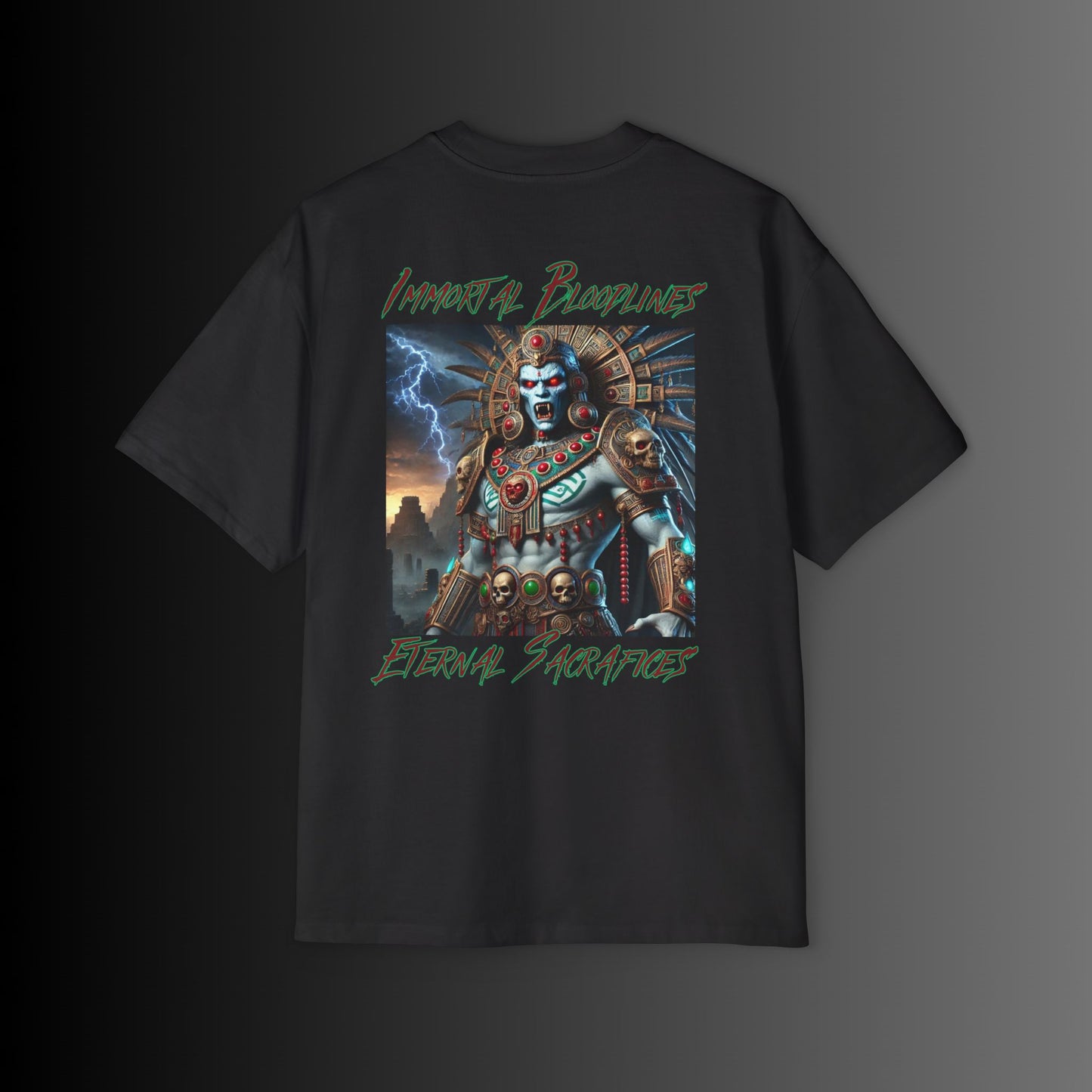 Curse of the Tlacaelel Aztec Priests Collection - Oversized Tee (GCC)