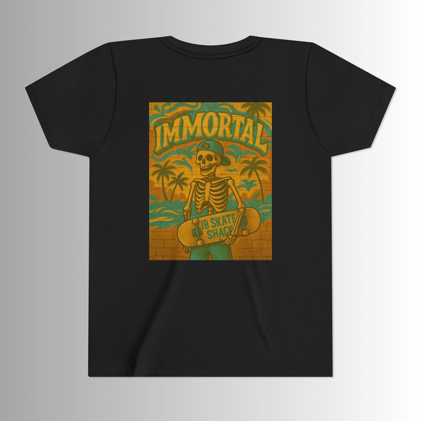 Summer Vibes Large Print Youth Tee