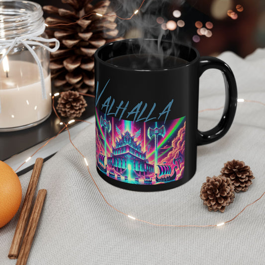 Immortal Bloodlines -  Valhalla Mug - Vibrant Graphic Coffee Cup for Mythology Lovers