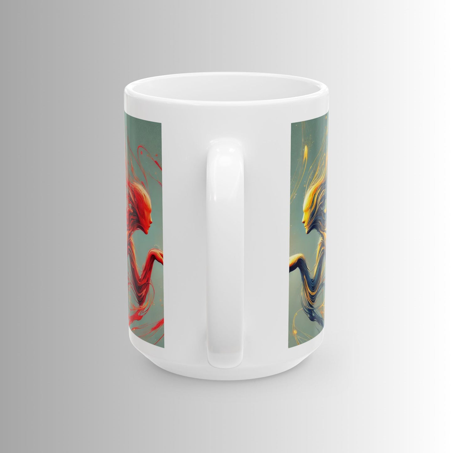 First Sparks - Immortal Love Collection - Unique 11oz & 15oz Love Design for Coffee & Tea Lovers