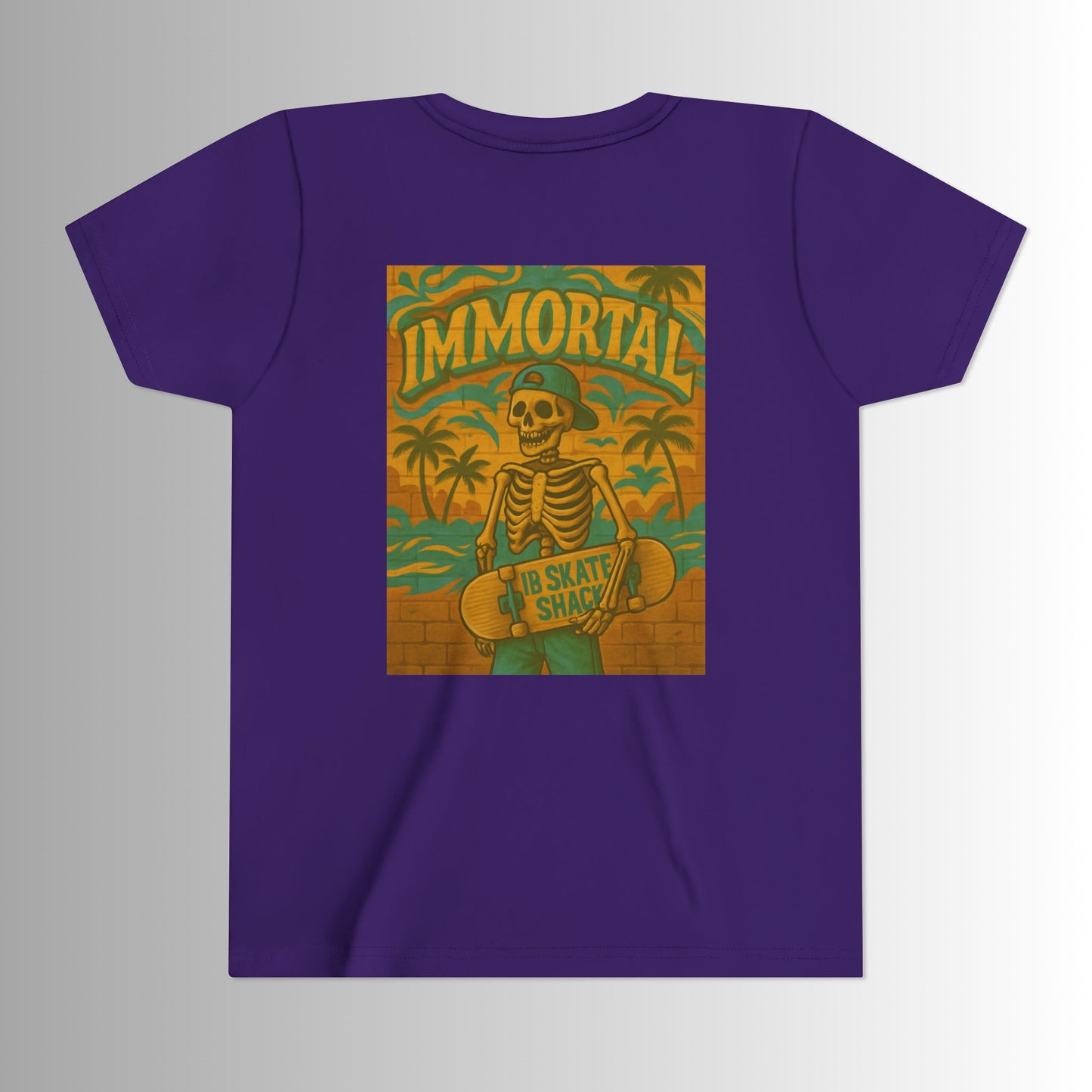Summer Vibes Large Print Youth Tee