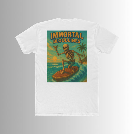 Surf Forever Skeleton Summer Tee
