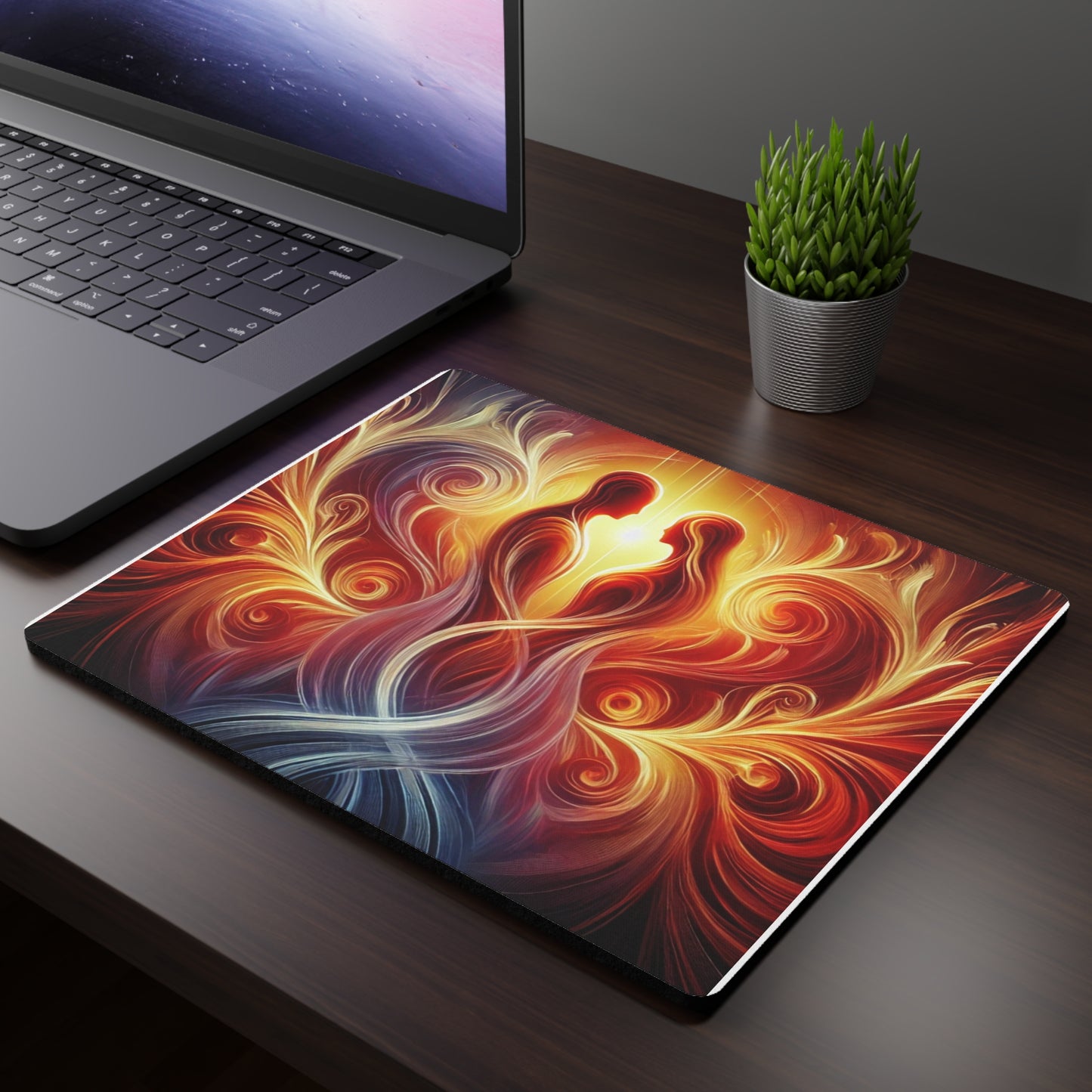 Eternal Flame Art Mouse Pad