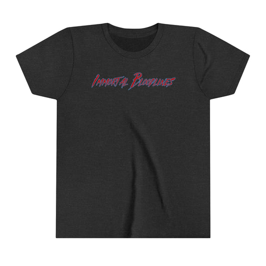 Youth Short Sleeve Tee - Immortal Bloodlines Logo Design (GCC)