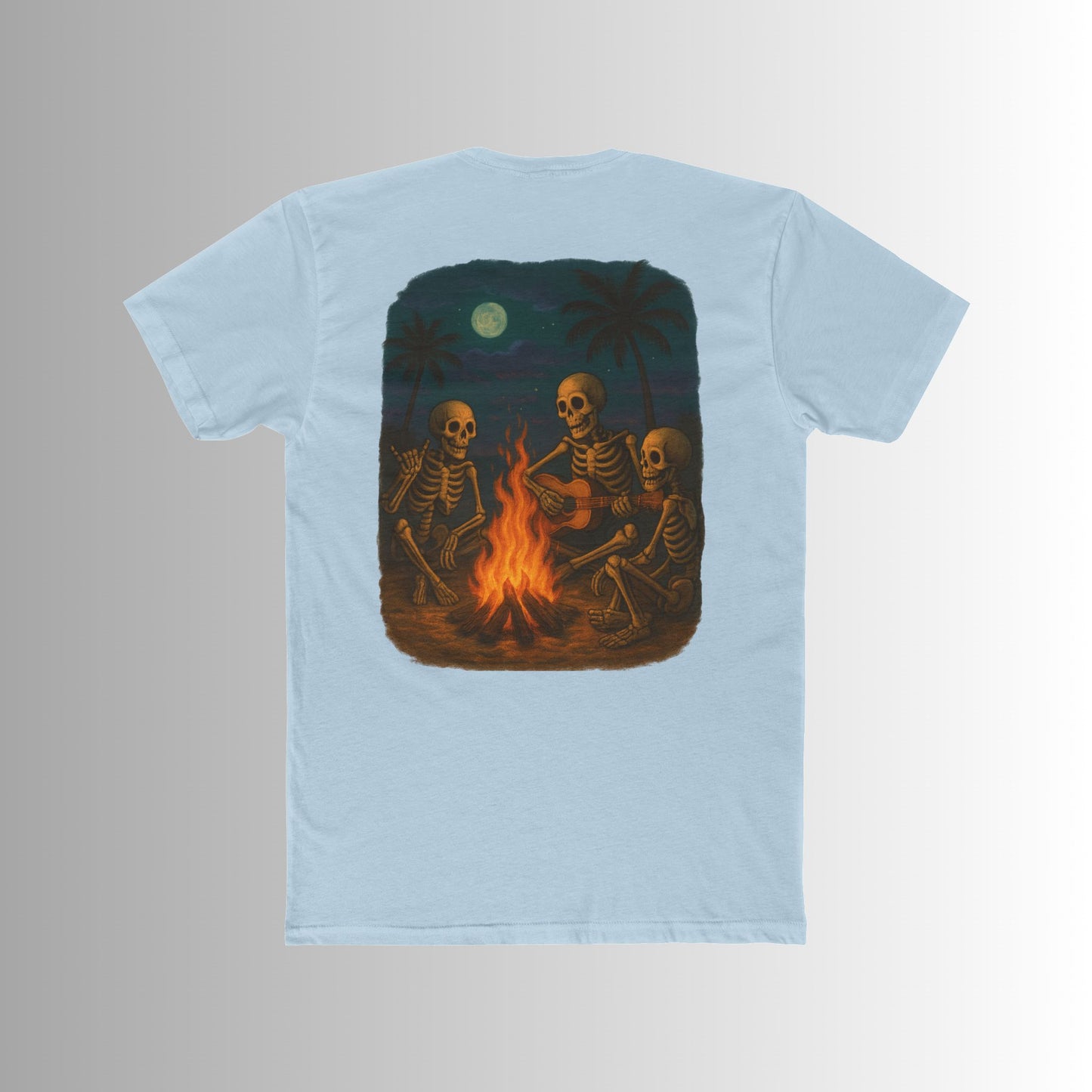 Surf-Inspired Unisex Cotton Crew Tee | Beach Vibes, Summer Style, Gift for Surfers, Casual Wear, Surf Forever, Immortal Bloodlines