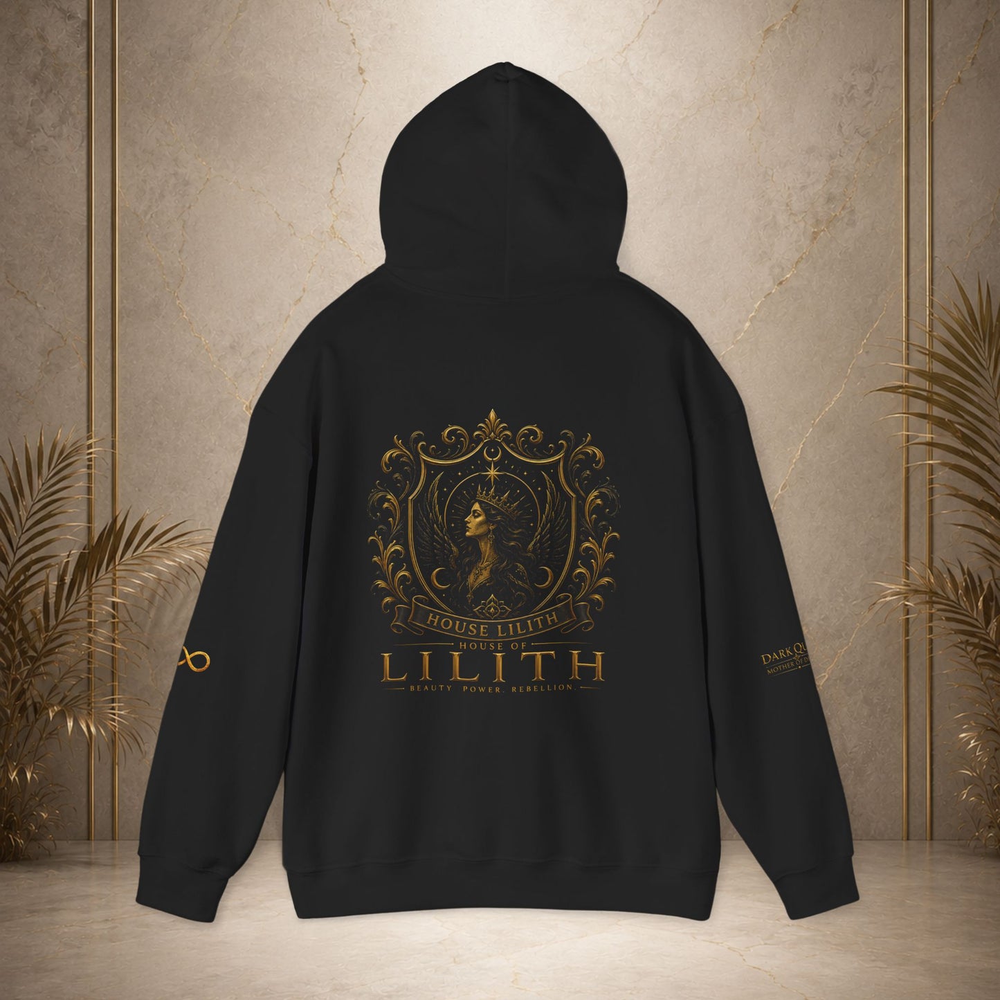 House Lilith Gold Crest Hoodie