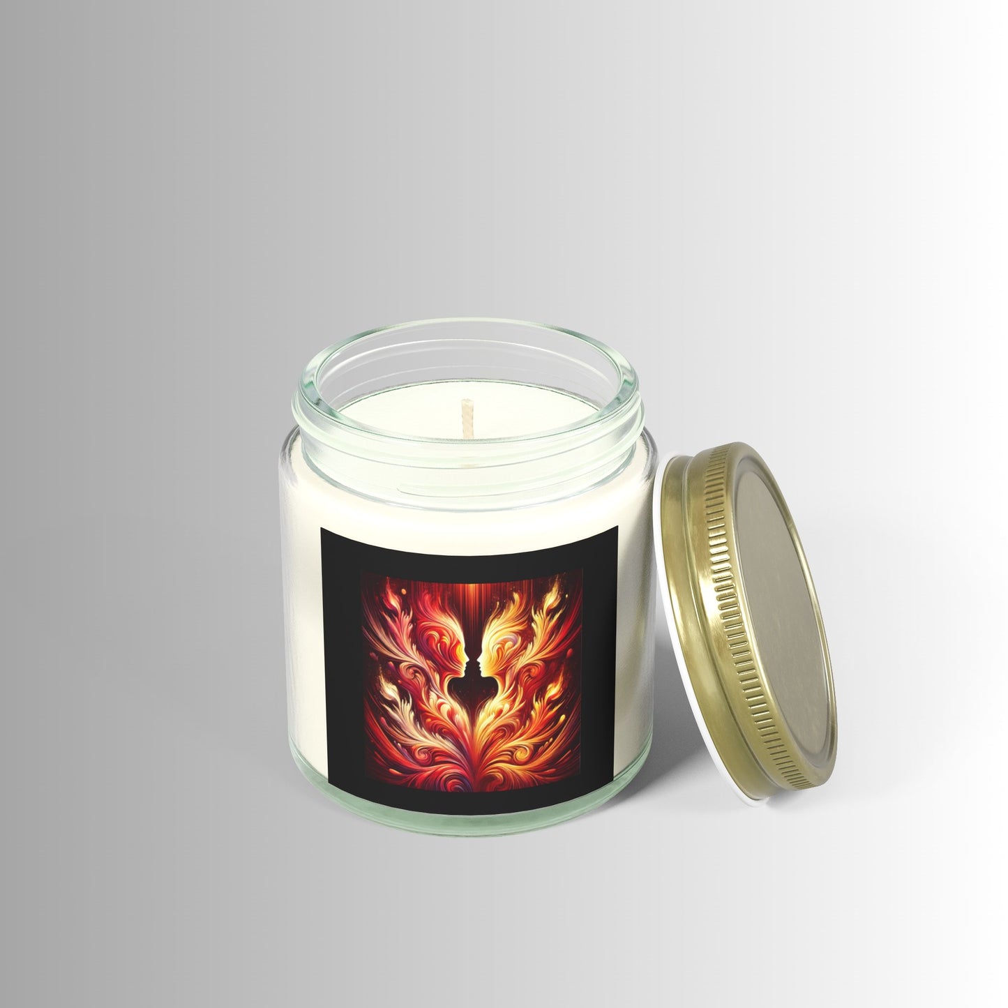 Eternal Flame Scented Candles - Coconut Apricot Wax (4oz, 9oz) - Perfect for Relaxation & Home Decor