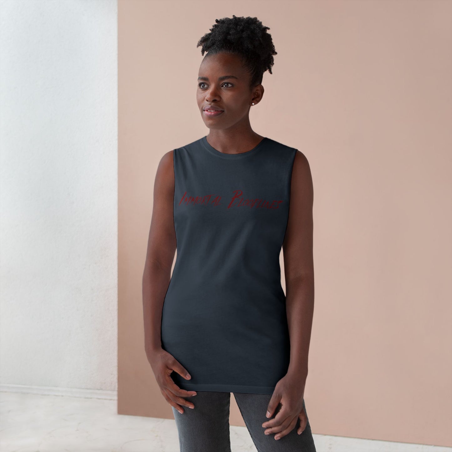 Unisex Immortal Bloodlines Tank - Forge your Legacy Logo