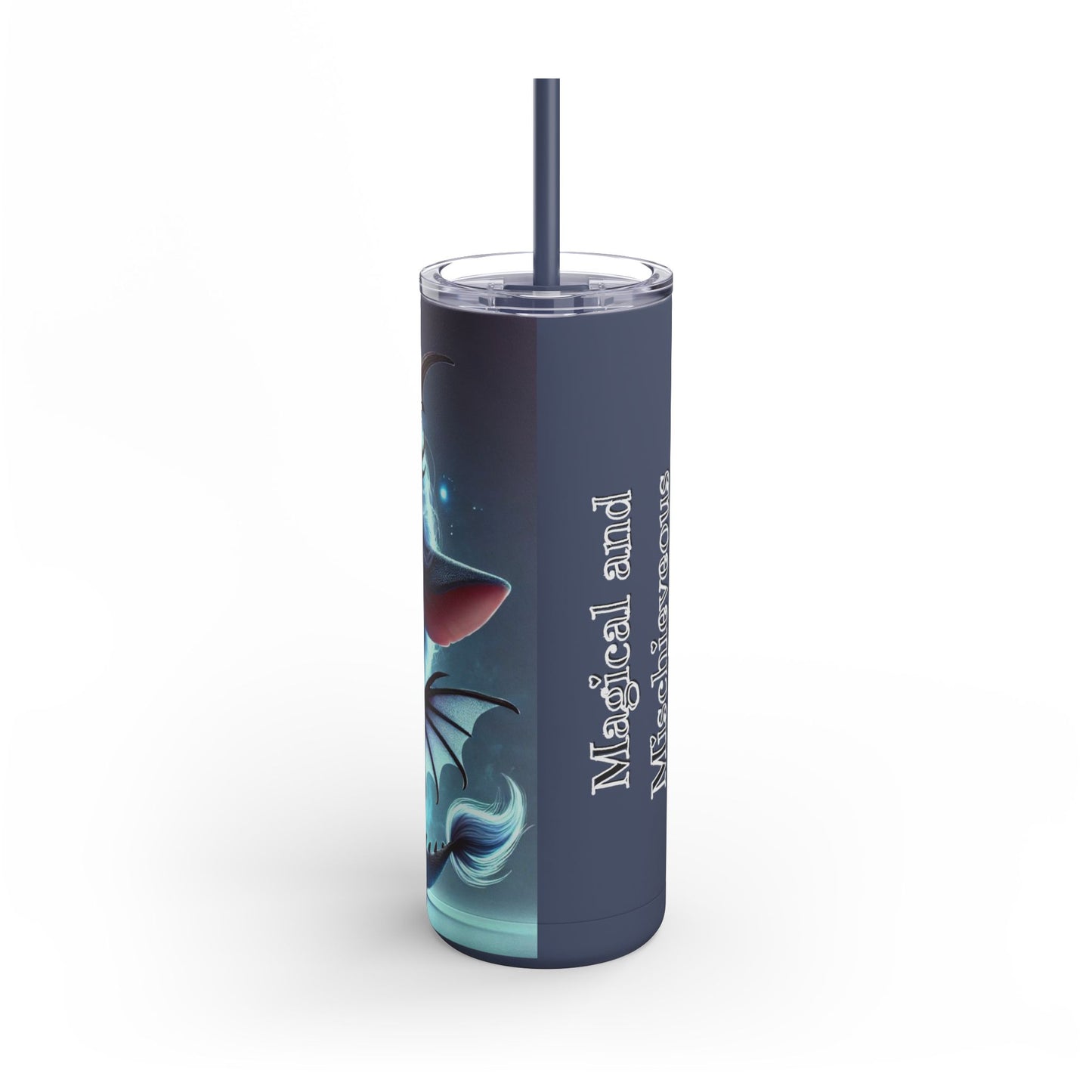 Magical Yet Mischievous - Maars Maker Skinny Matte Tumbler, 20oz