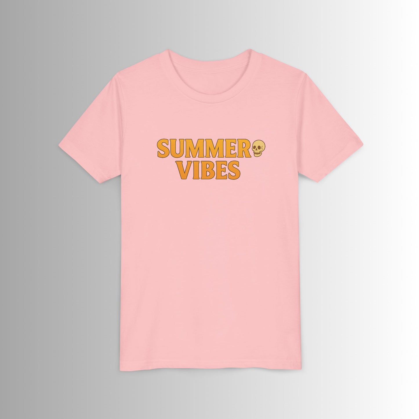Summer Vibes Large Print Youth Tee