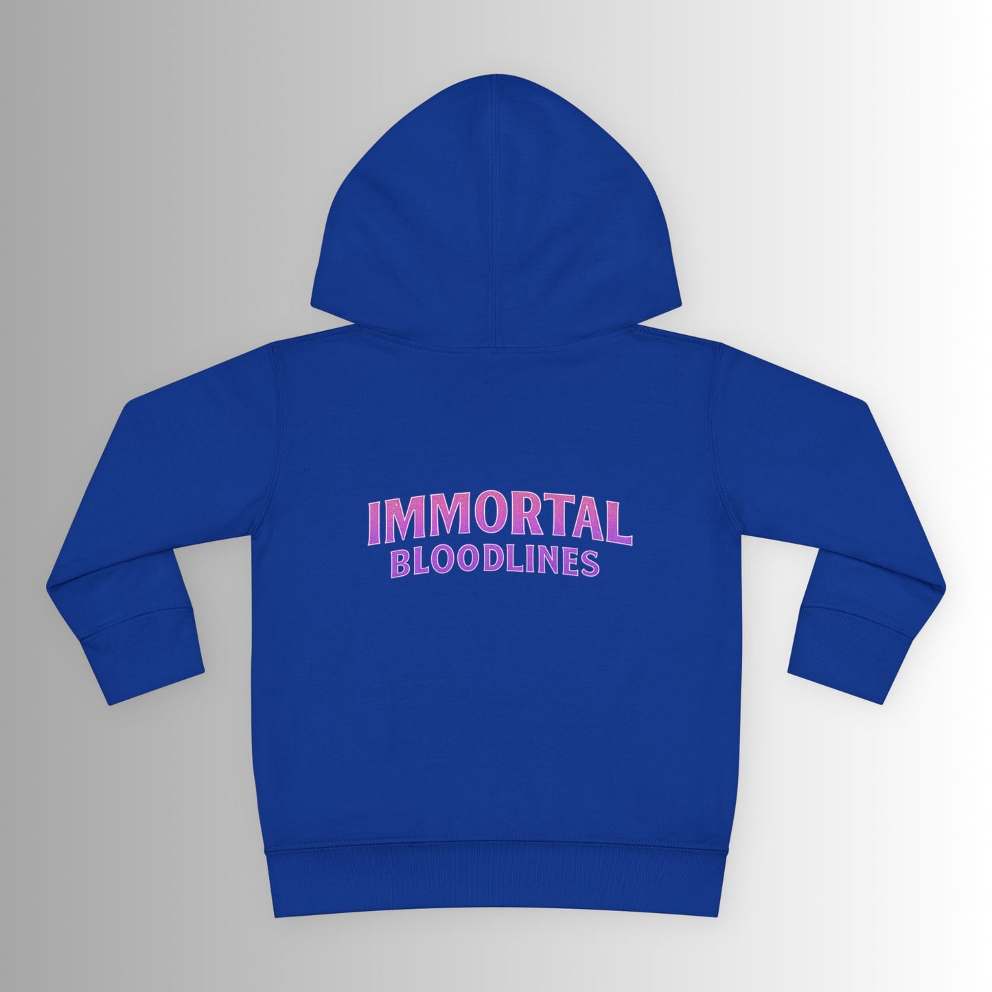 Toddler Hoodie — Neon 'Summer Vibes' Skeleton Pullover