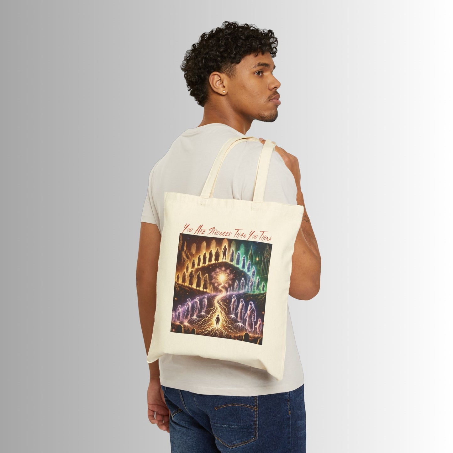 Immortal Bloodlines Legacy Collection: Wear the Power of Your Ancestry- Tote Bag - Stylish Canvas Shopper for Art Lovers (GCC)
