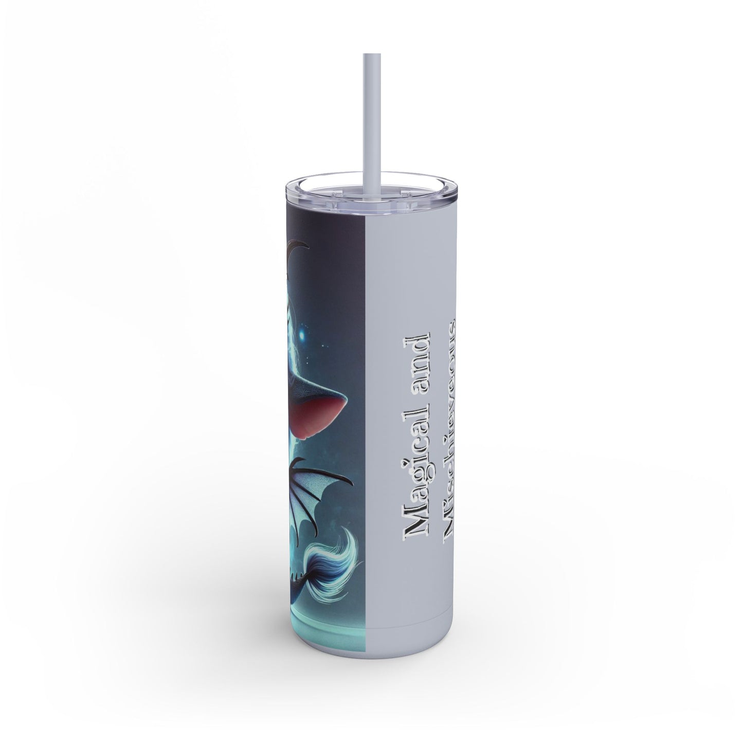 Magical Yet Mischievous - Maars Maker Skinny Matte Tumbler, 20oz