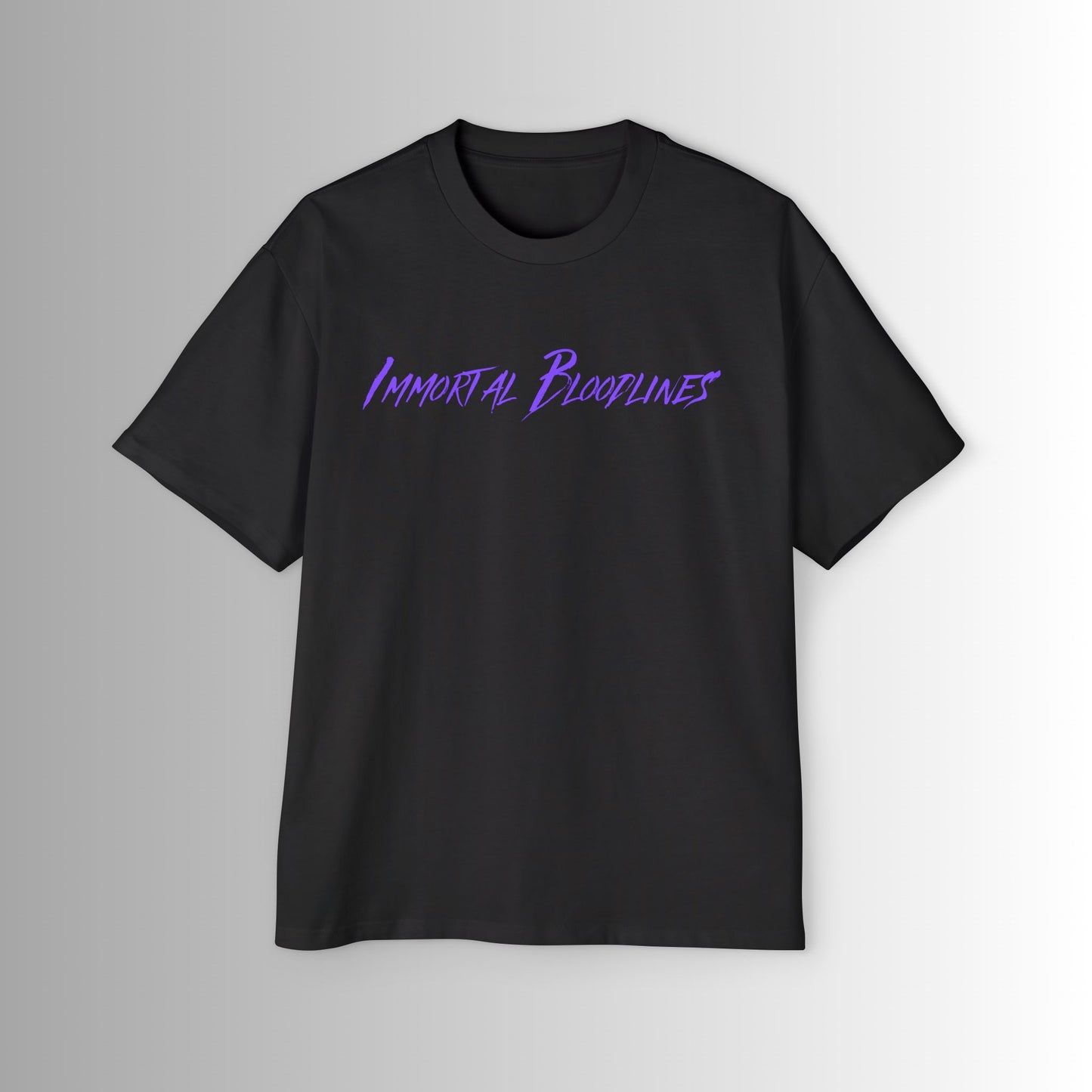 Immortal Bloodlines Men's Heavy Oversized Tee - Babylon Graphic T-Shirt