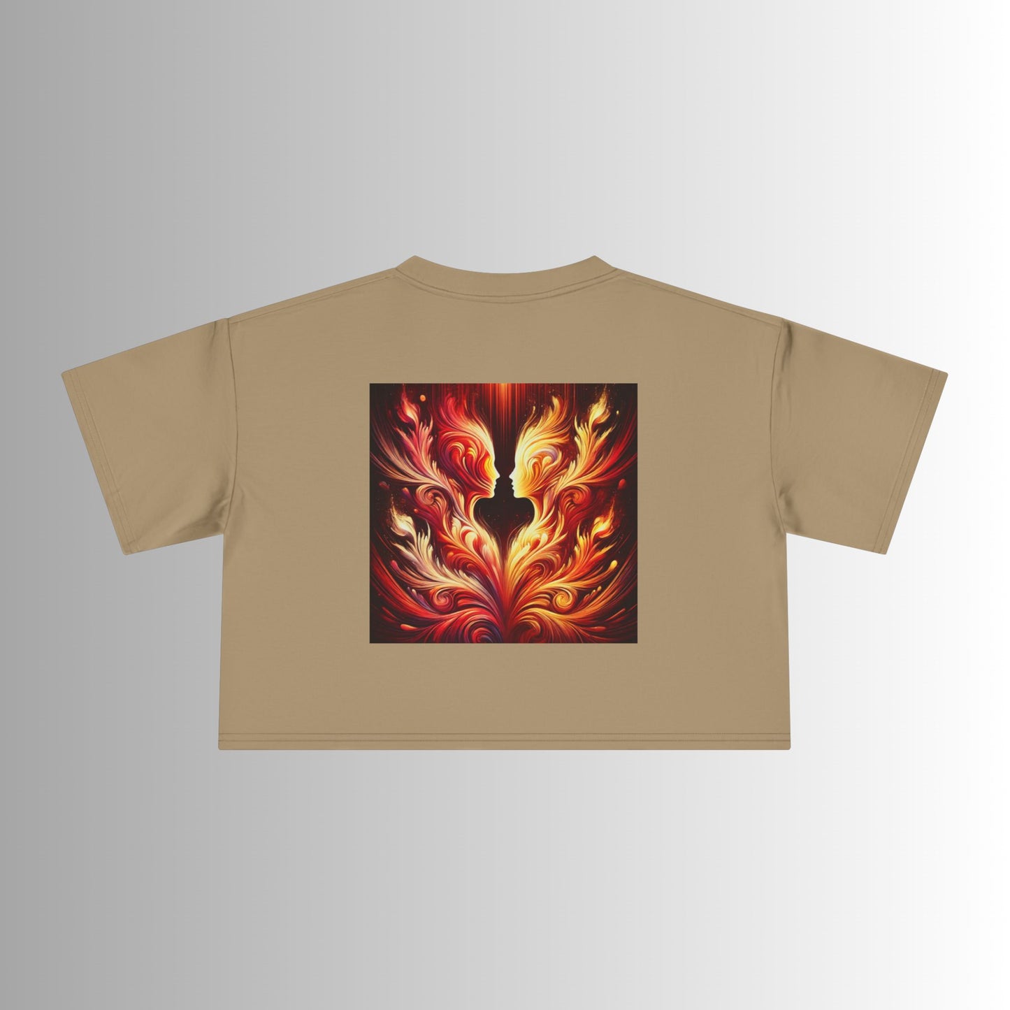 Eternal Flame - Cropped Tee - The Immortal Love Collection