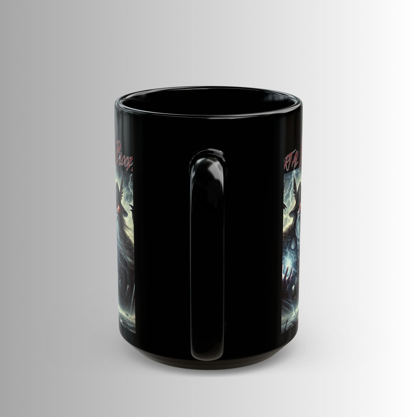 Immortal Bloodlines- God's Collection (Odin) -  Black Mug — (11oz & 15oz)