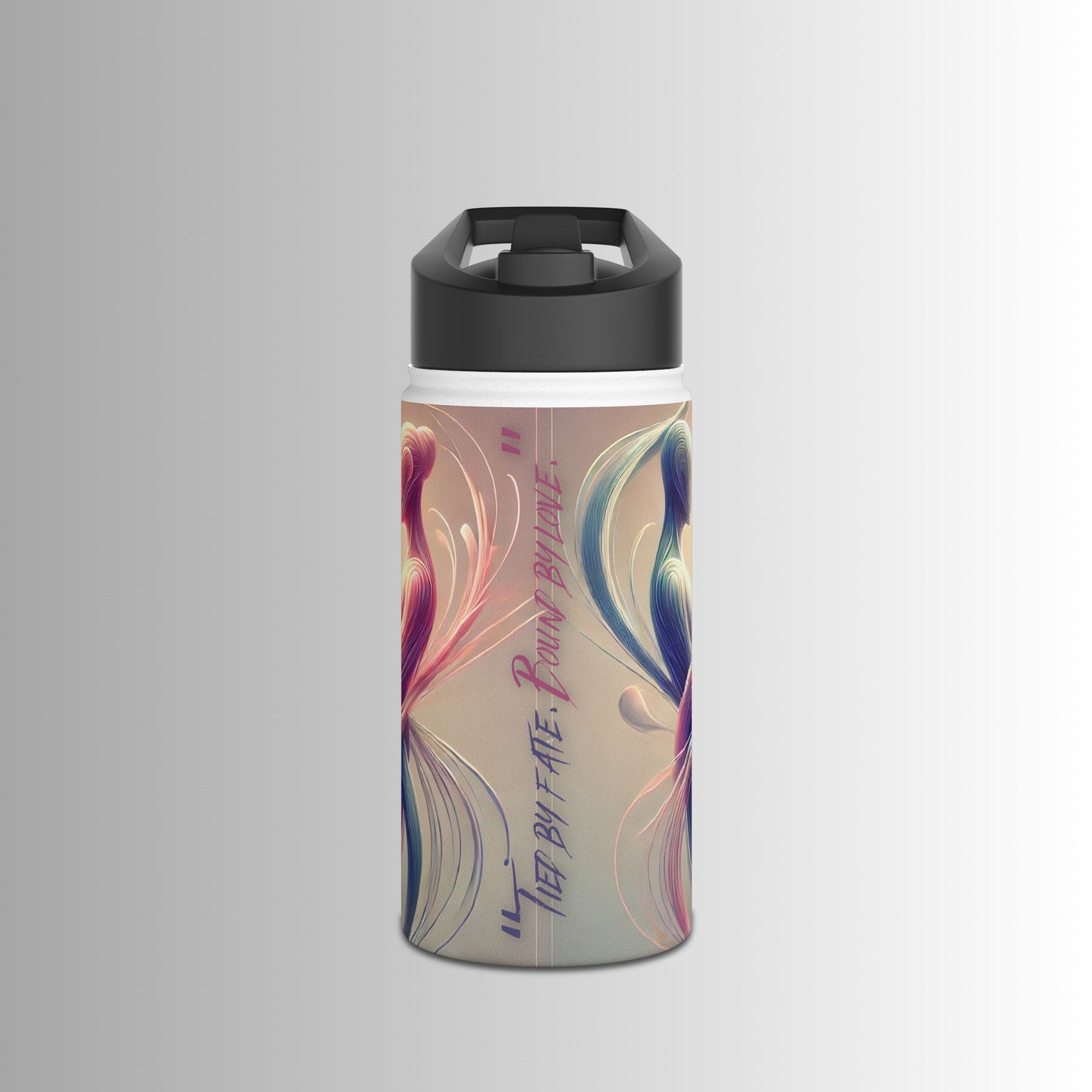 Bound by Love - Stainless Steel Water Bottle, Standard Lid - The Immortal Love Collection