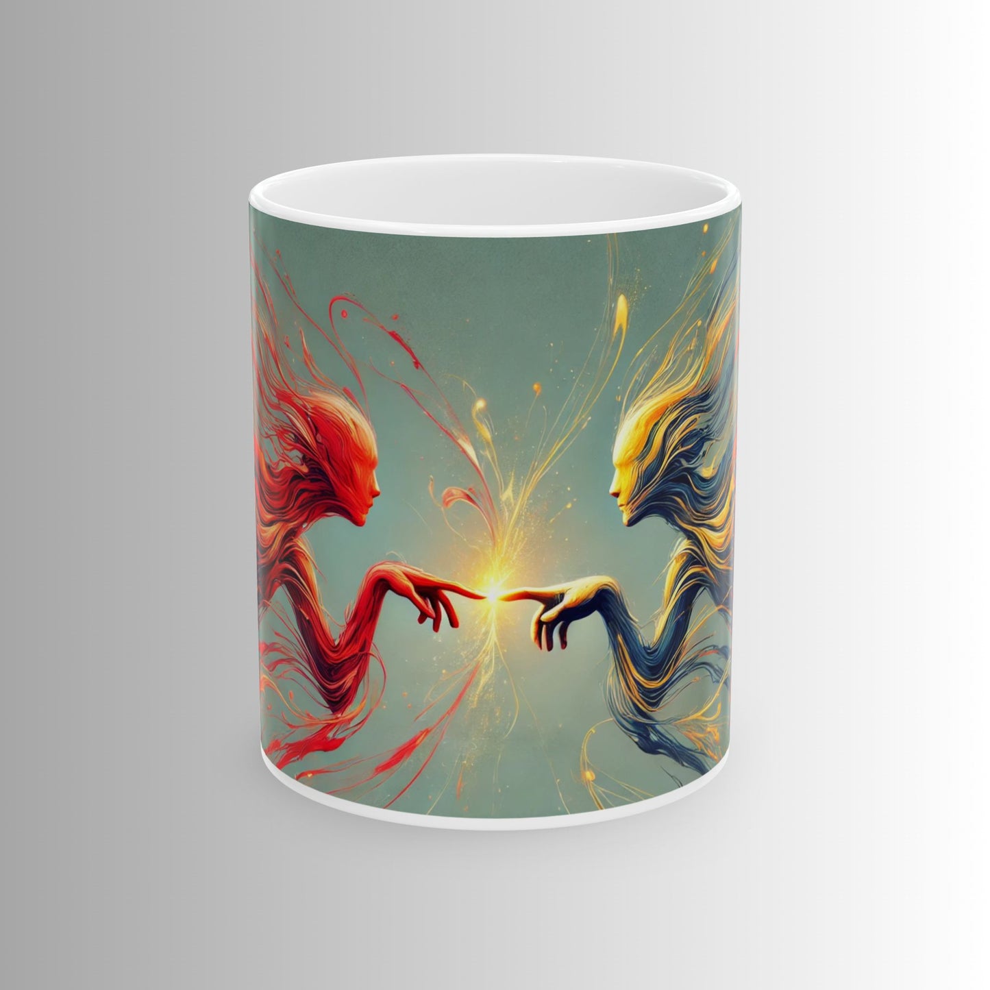First Sparks - Immortal Love Collection - Unique 11oz & 15oz Love Design for Coffee & Tea Lovers