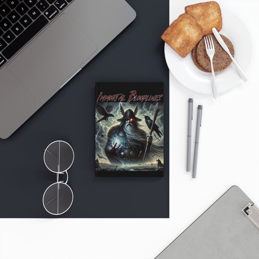 Hardback Journal — 'Immortal Bloodlines' OdinNotebook