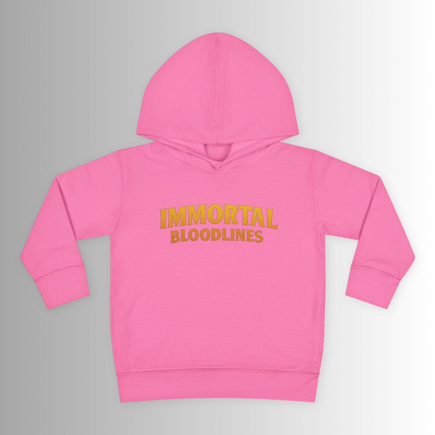 Toddler Hoodie — Neon 'Summer Vibes' Skeleton Pullover