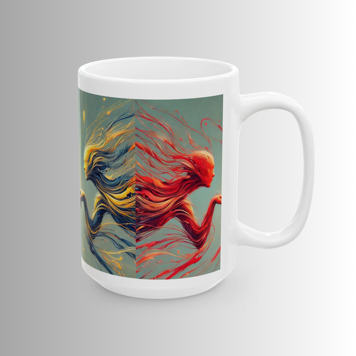 First Sparks - Immortal Love Collection - Unique 11oz & 15oz Love Design for Coffee & Tea Lovers