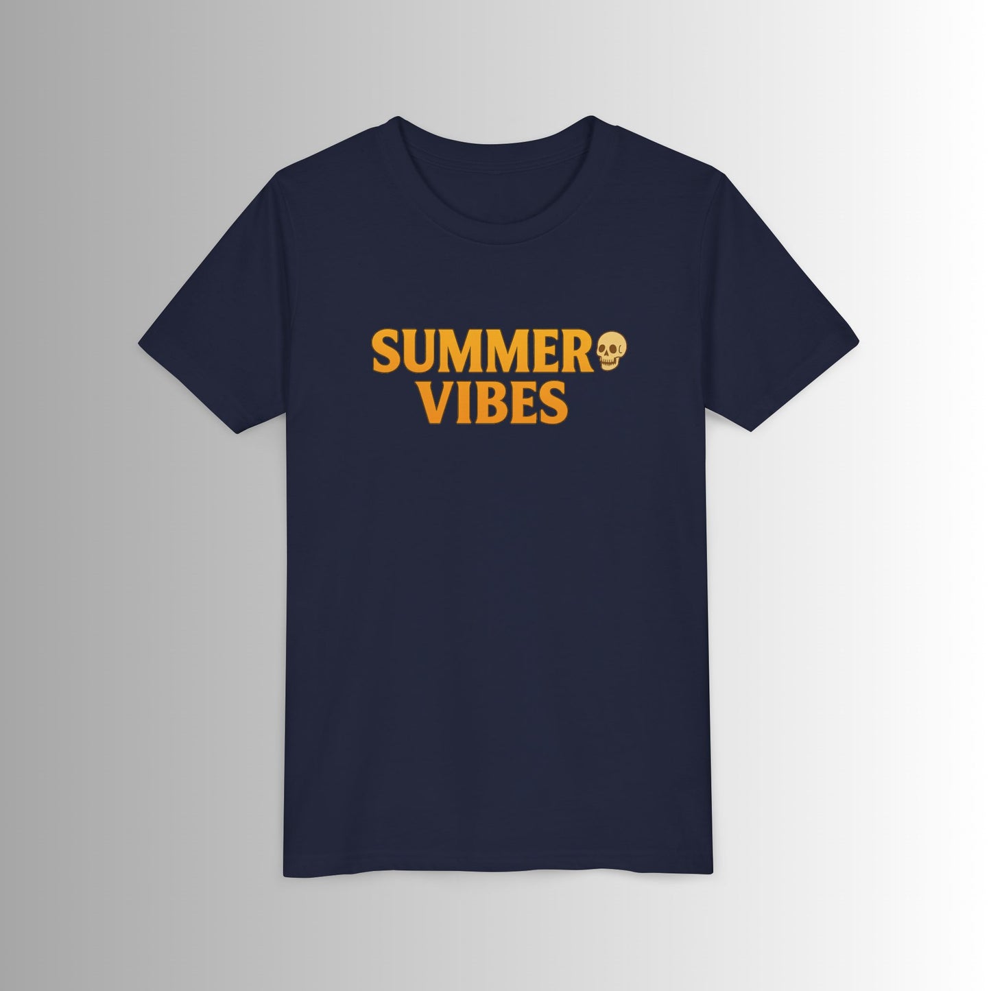 Summer Vibes Large Print Youth Tee