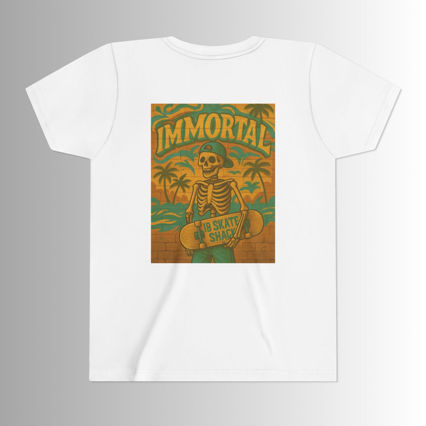 Summer Vibes Large Print Youth Tee