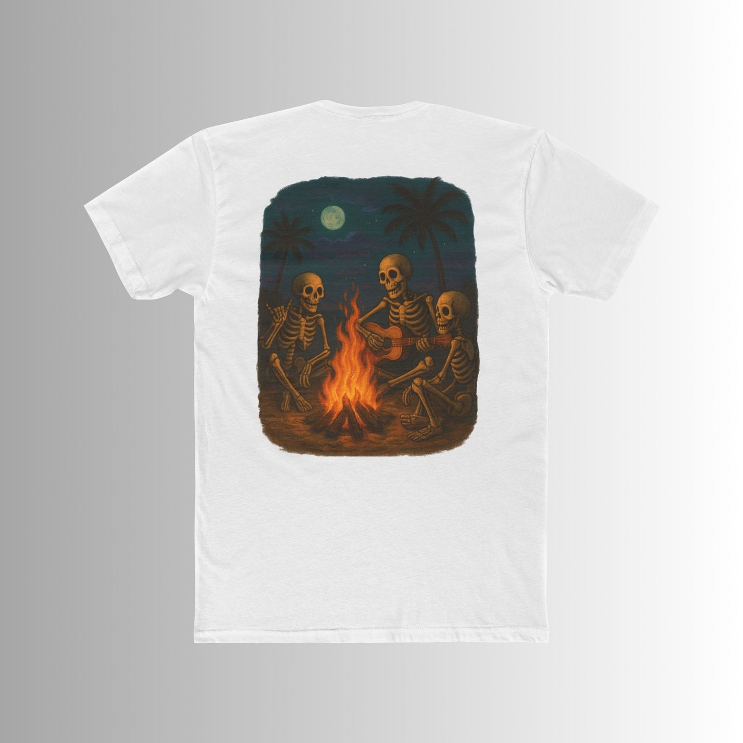 Surf-Inspired Unisex Cotton Crew Tee | Beach Vibes, Summer Style, Gift for Surfers, Casual Wear, Surf Forever, Immortal Bloodlines