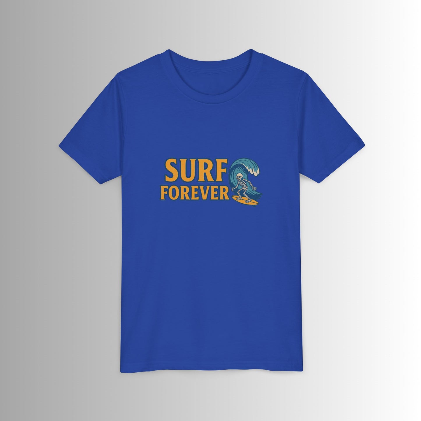 Surf Forever Large Print Youth Tee