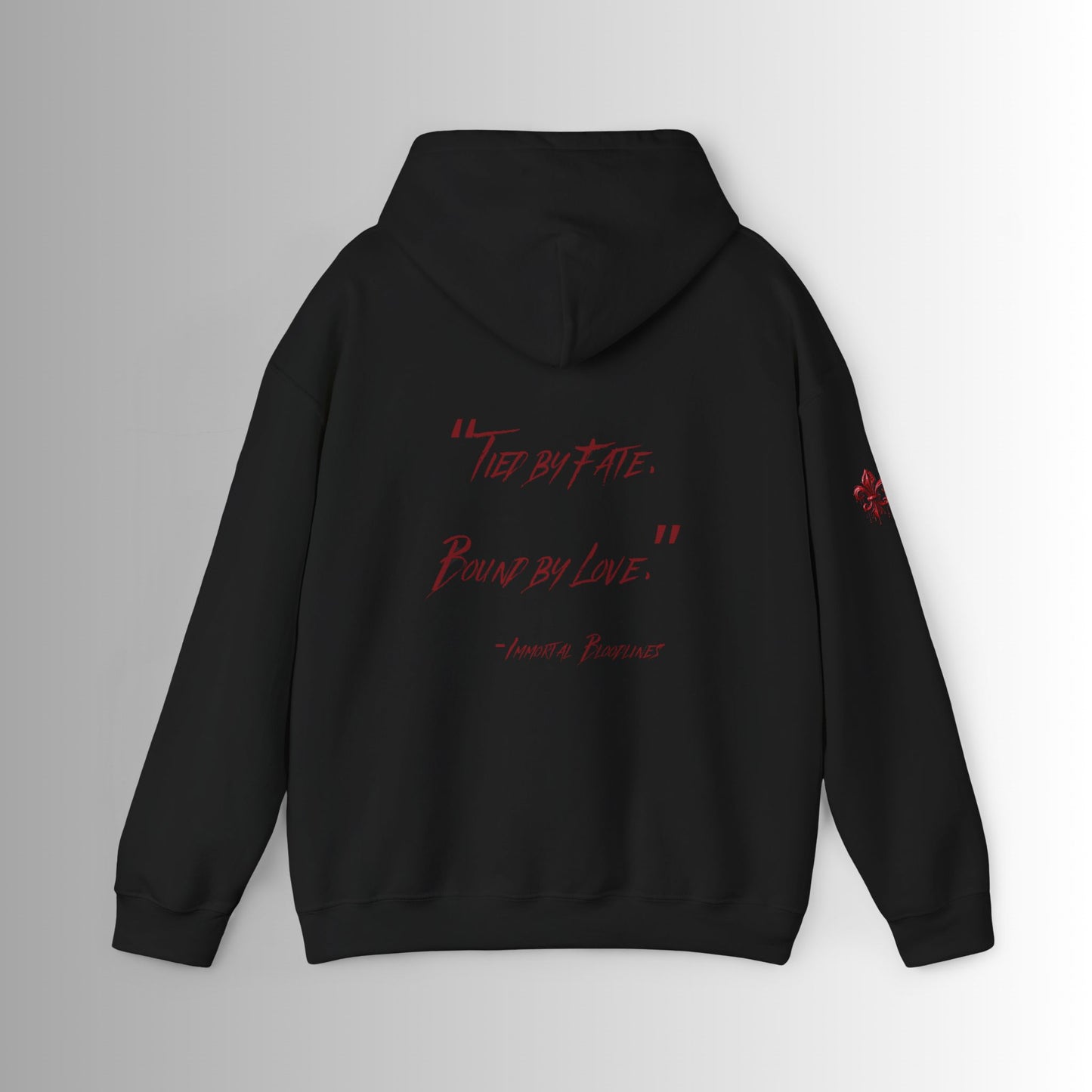 Fate & Love Unisex Hooded Sweatshirt - Heart Design