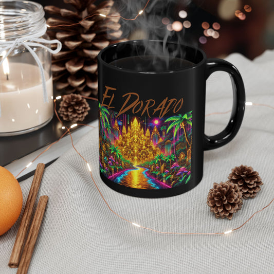 Immortal Bloodlines -  El Dorado Mug - Vibrant Graphic Coffee Cup for Mythology Lovers