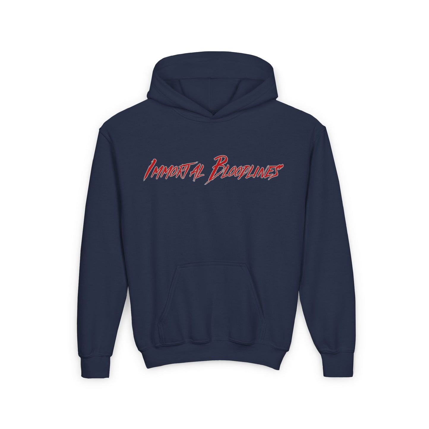 Youth Heavy Blend Hoodie - 'Immortal Bloodlines' Logo