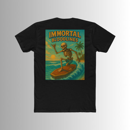 Surf Forever - Skeleton Beach Tee for the Summer GCC