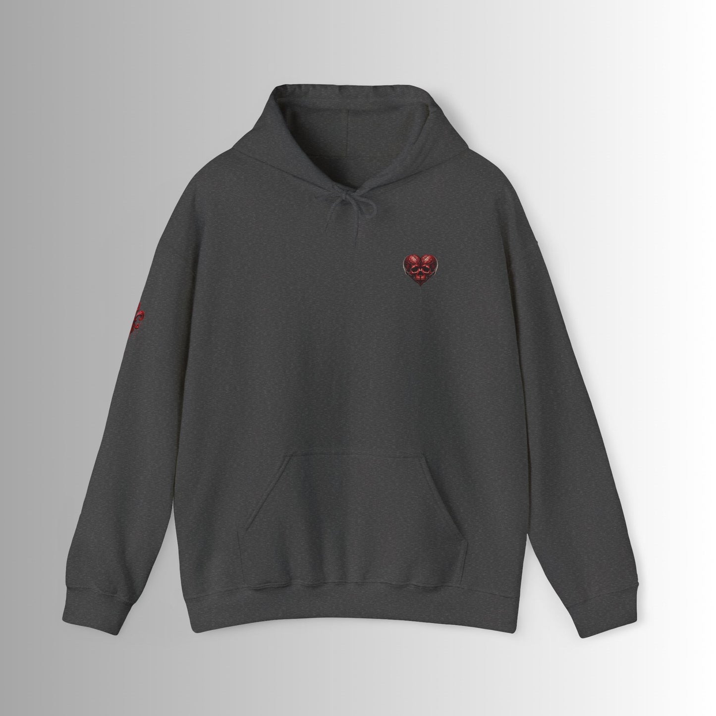 Fate & Love Unisex Hooded Sweatshirt - Heart Design
