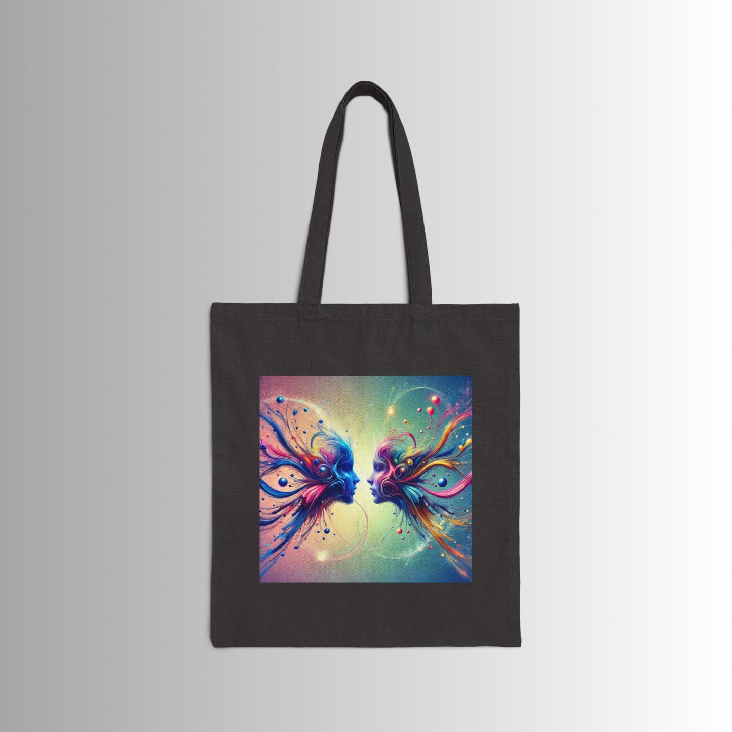 Immortal Bloodlines - Chemical Bond-  Tote Bag - Stylish Canvas Shopper for Art Lovers