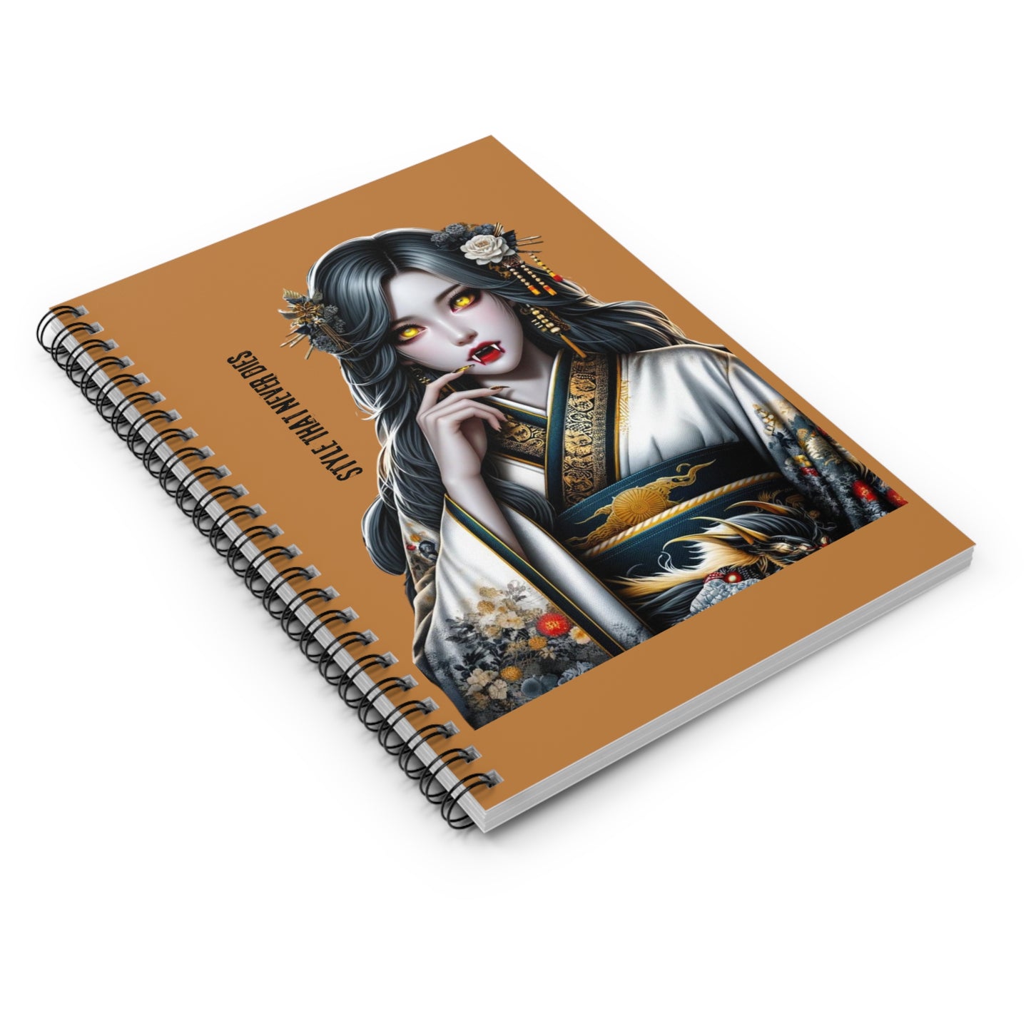 Geisha Spiral Notebook - Ruled Line