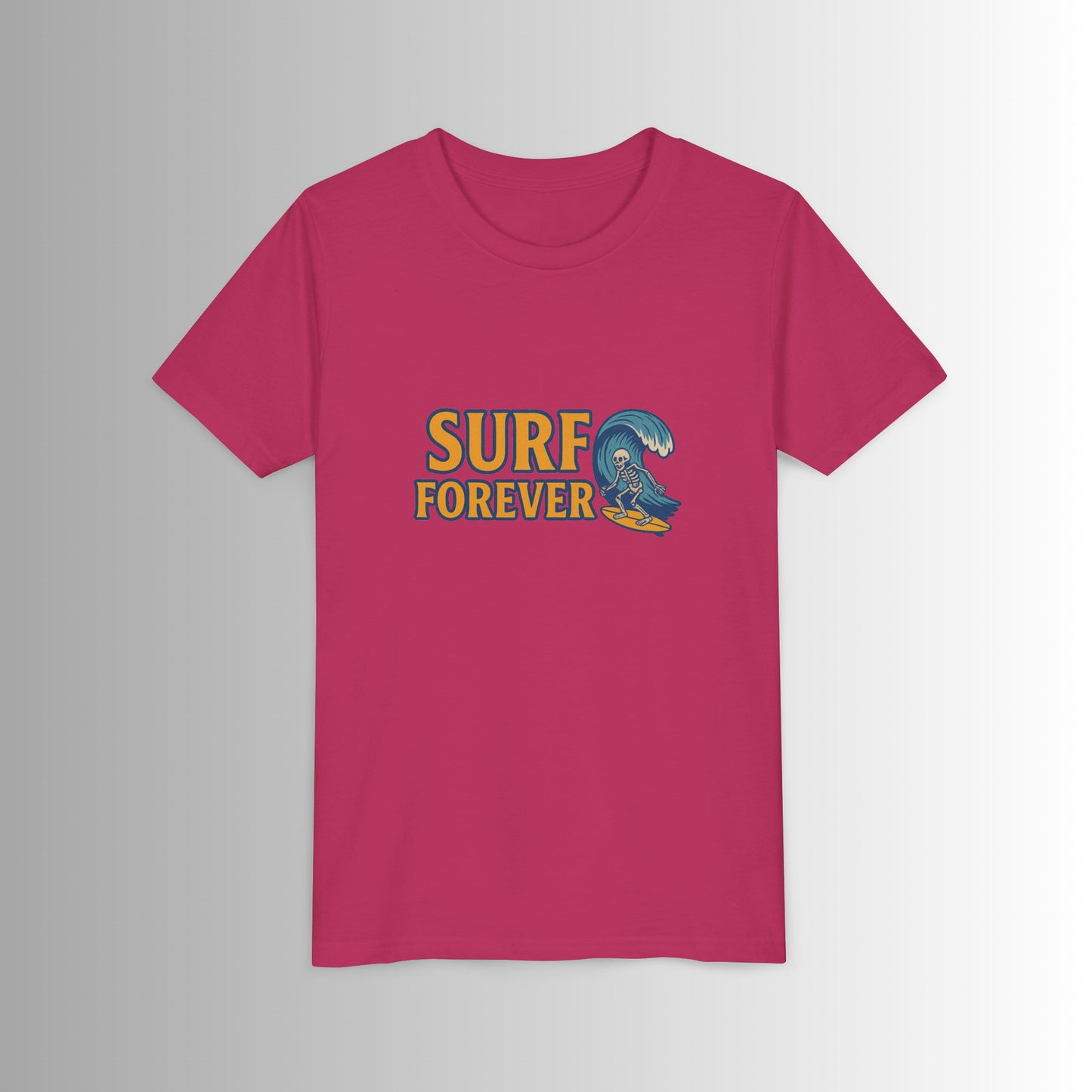 Surf Forever Large Print Youth Tee