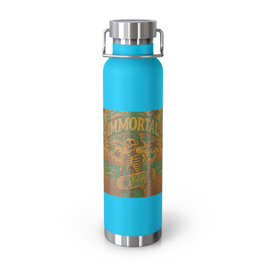 Insulated Water Bottle — Skeleton Skating 'IB Skate Shack' 22oz
