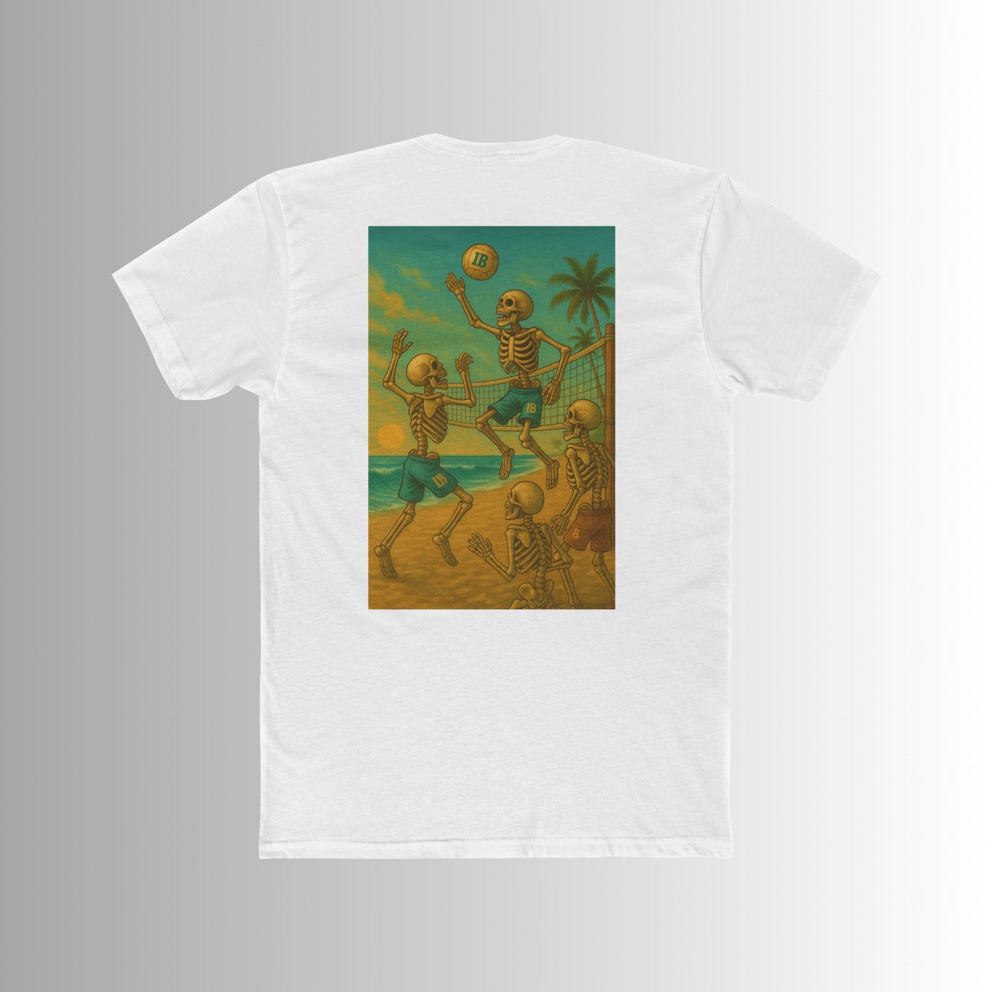 Surf-Inspired Unisex Cotton Crew Tee | Beach Vibes, Summer Style, Gift for Surfers, Casual Wear, Surf Forever, Immortal Bloodlines