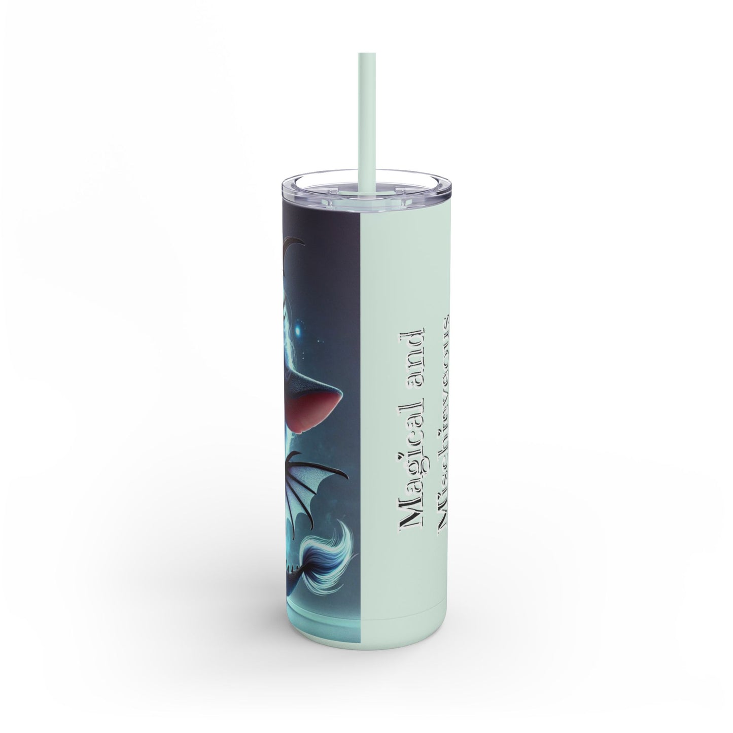 Magical Yet Mischievous - Maars Maker Skinny Matte Tumbler, 20oz